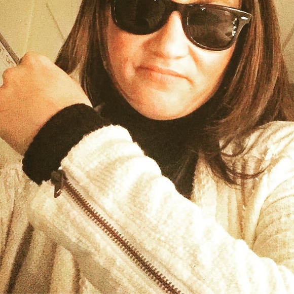 Free People oversized egg shell colored cardigan - Picture 4 of 4