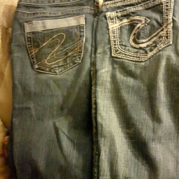 Silver jeans