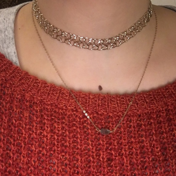 Gold Chain Choker