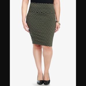 Like New Torrid Pencil Skirt