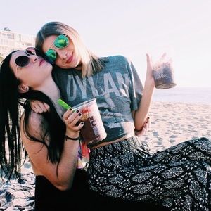 LF Black&White Fun Pants