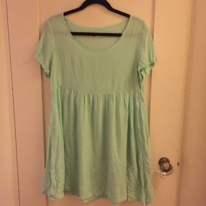 American apparel light blue dress