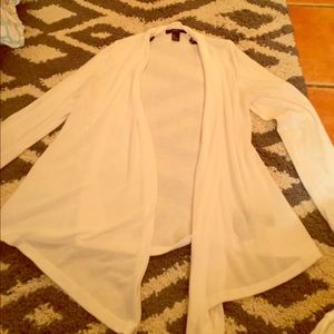 Forever 21 cardi white