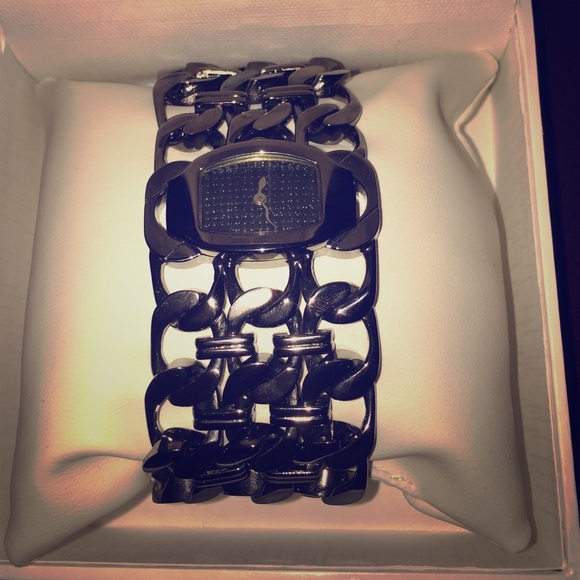 New Women Roberto Cavalli Chain bracelet Watch