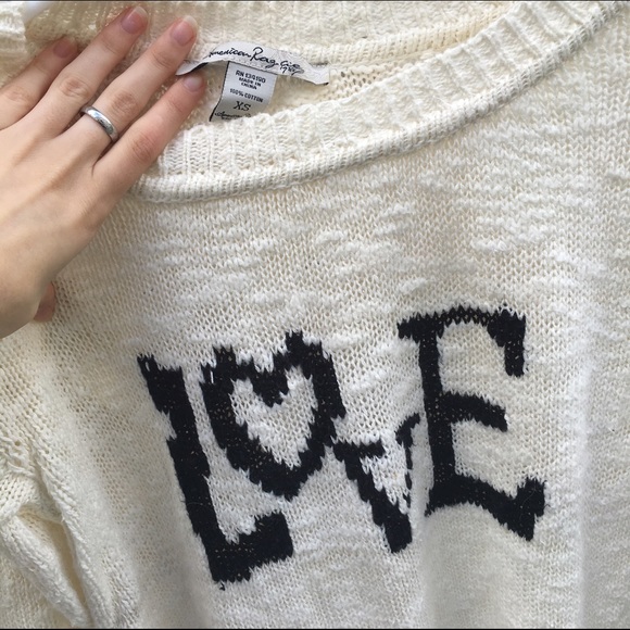 American Rag Cream Sweater - Picture 2 of 4