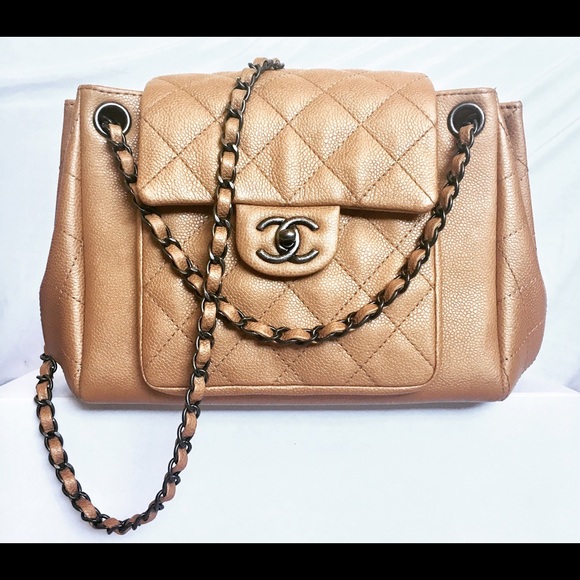 CHANEL Handbags - SOLD! Chanel 2016 Beige Chain Purse
