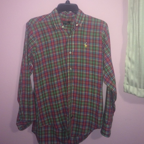 Christmas Polo Button Down