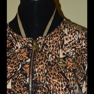 Puma animal print jacket