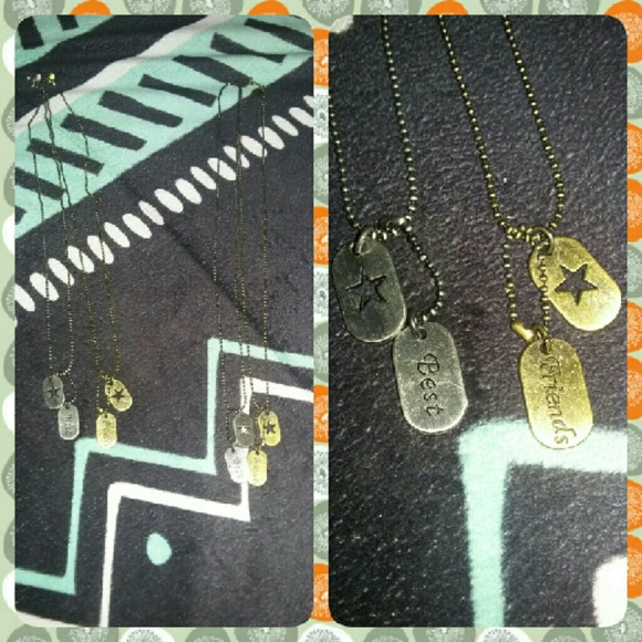 2 Pairs of BFF Dogtags