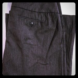 NWOT H&M light grey pin stripe wide leg pants