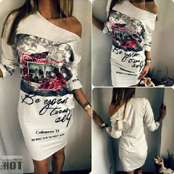 Beautiful off the shoulder dress - Picture 2 of 2