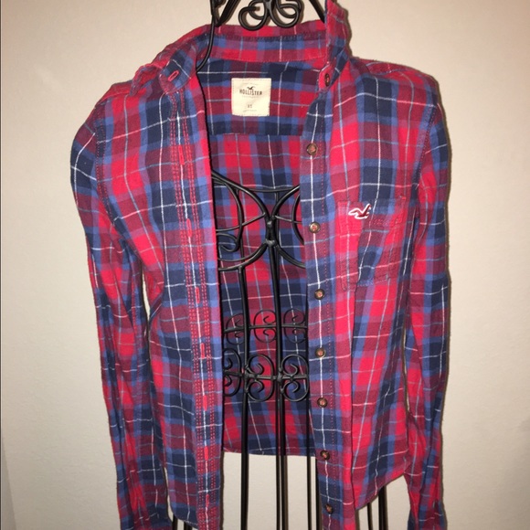 Hollister plaid button up - Picture 1 of 1