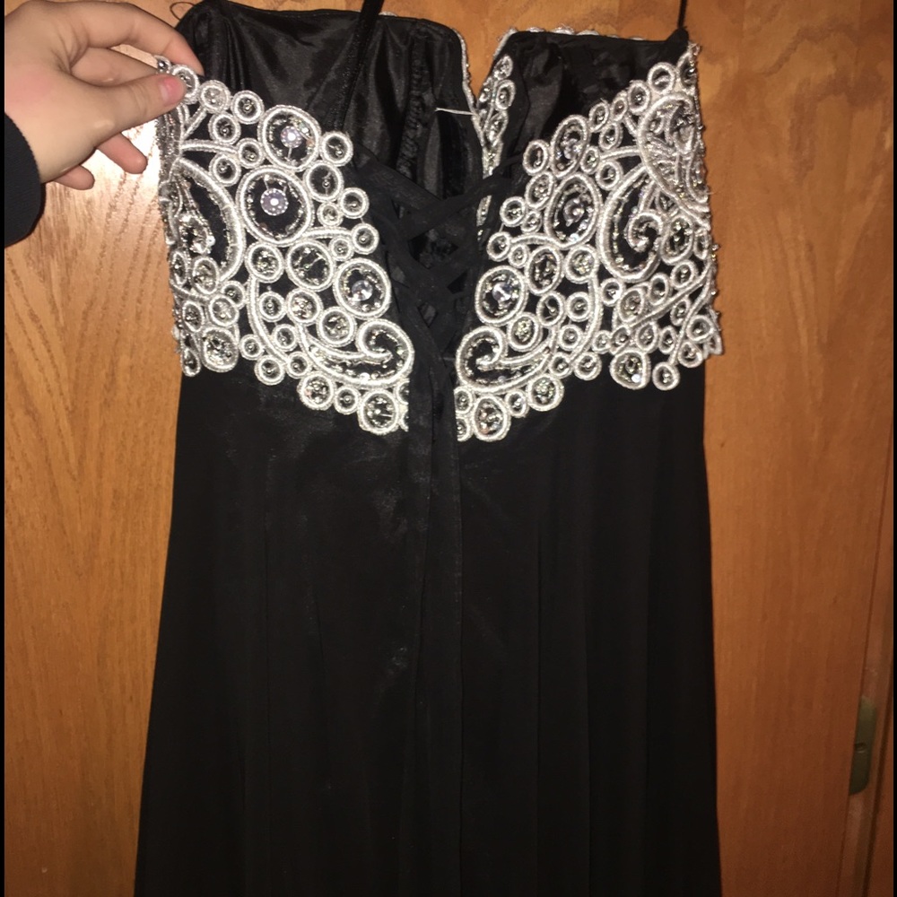 Strapless prom dress - Picture 3 of 4