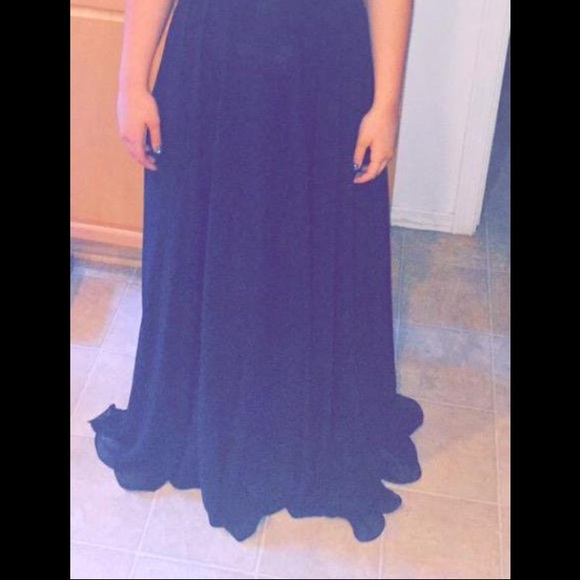Strapless prom dress - Picture 2 of 4