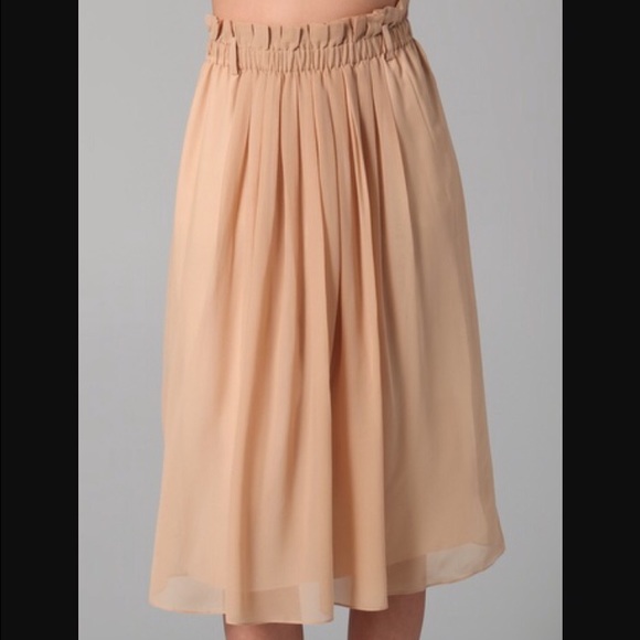 ☀️CLOSET CLOSING☀️Madewell silk midi skirt