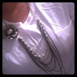 Silver necklace