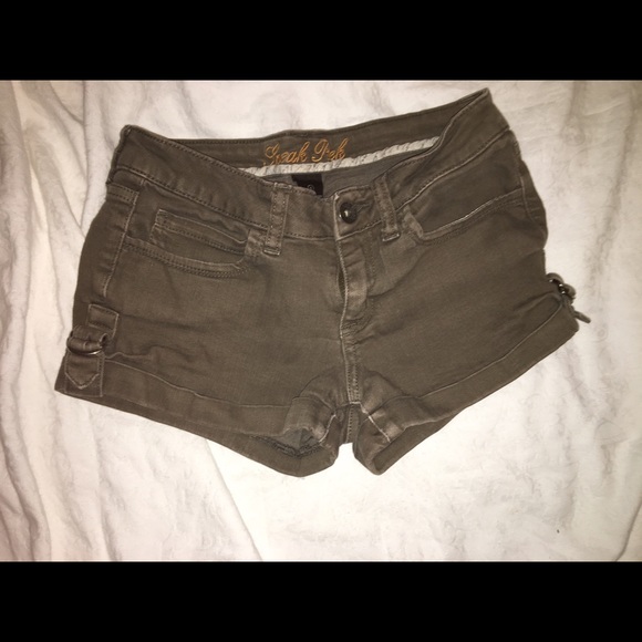 Green shorts