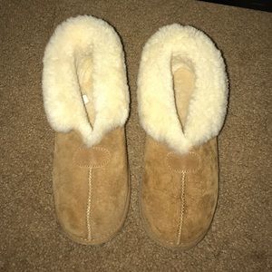House slippers/booties (chestnut)