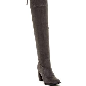 Over the knee faux fur Catherine Malandrino Boots
