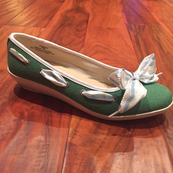 Sperry Top-Sider Nautical Ribbon Wedges