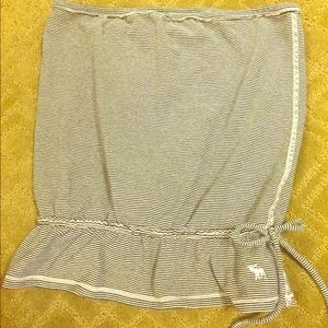 Sleeveless striped top