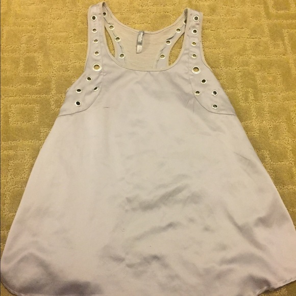 Silver top from Charlotte Russe