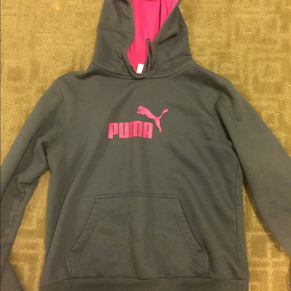 Gray Puma hoodie