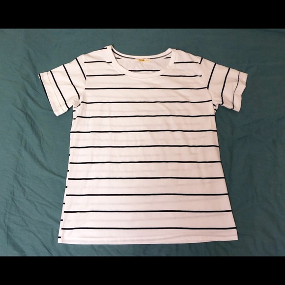 Black Striped T-shirt