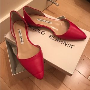 Manolo Blahnik flats
