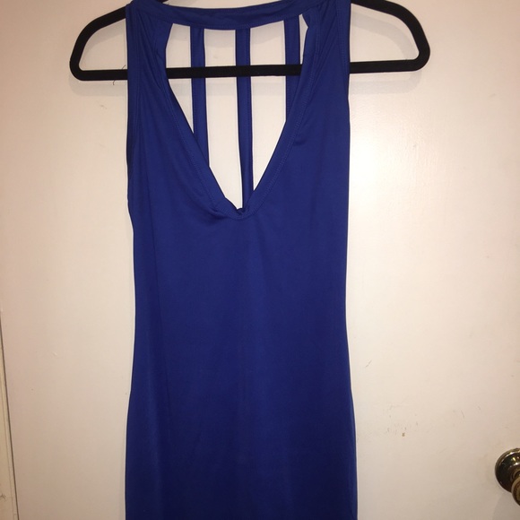 Blue Dress/beach cover up