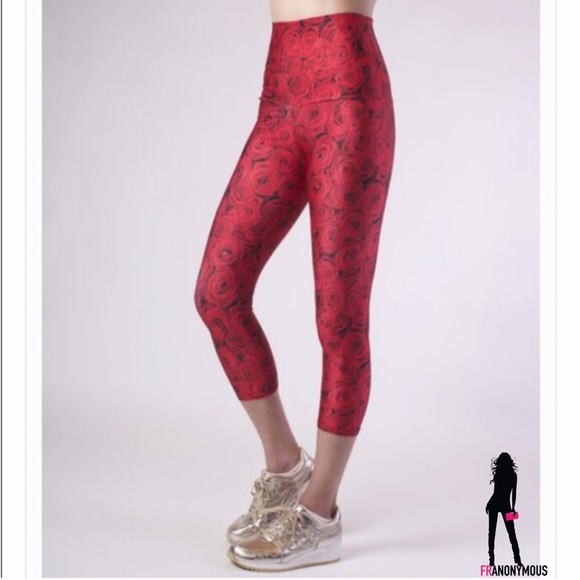 Emily Hsu Designs Red Roses Sports Bra - Picture 4 of 4
