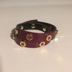Tory Birch double strap logo bracelet