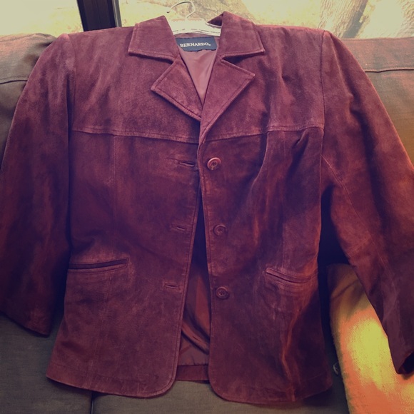 Bernardo leather jacket