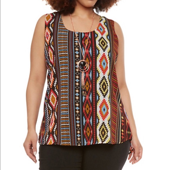 Southwestern Print Tank Top