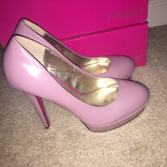 Pink Blush Platform Heels