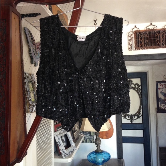 Vintage Beaded Vest
