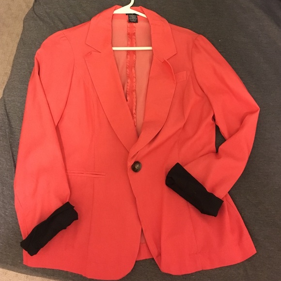 Coral blazer