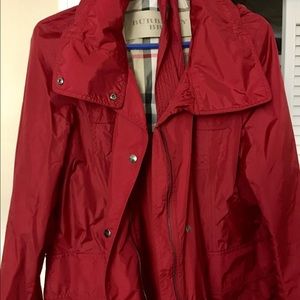 Burberry Brit women's raincoat with hood