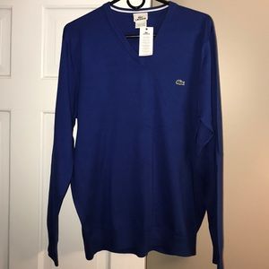 NWT! Lacoste Sweater