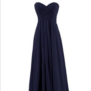 Brand new, never worn navy bridesmaid dress