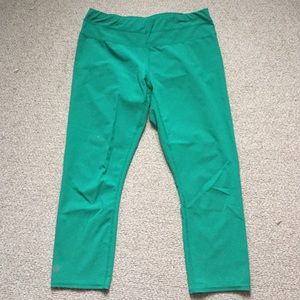 Athleta Sonar dobby capri leggings