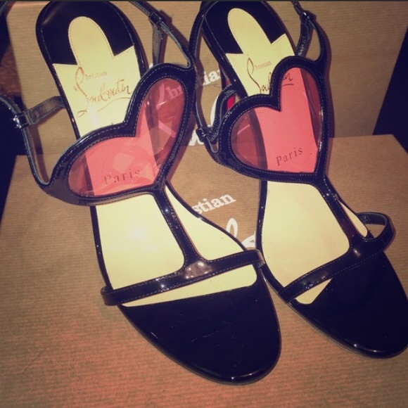 Black Size 37 Christian Louboutin Cora Heels