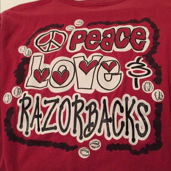 Bundle of two Razorback T Shirts! Steal!