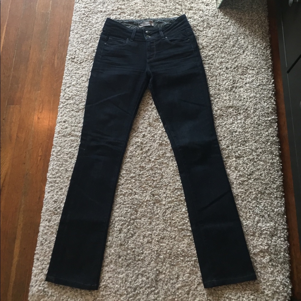 Paige bootcut denim. High rise.