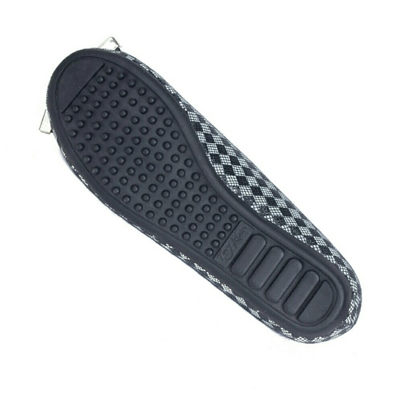 Women Ballet Flats with Bow, b-1625, Black - Picture 3 of 4