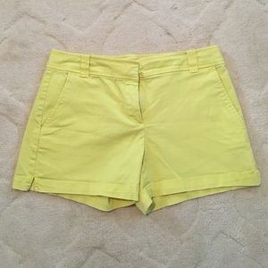Women's yellow New York and company shorts- sz 2