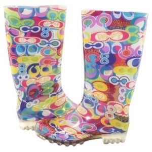 Coach rain boots