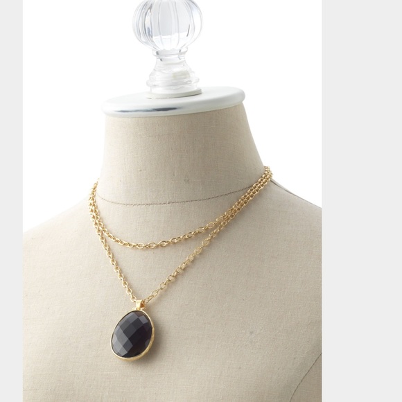 Stella & Dot Jewelry - Stella & Dot Sanibel reversible pendant
