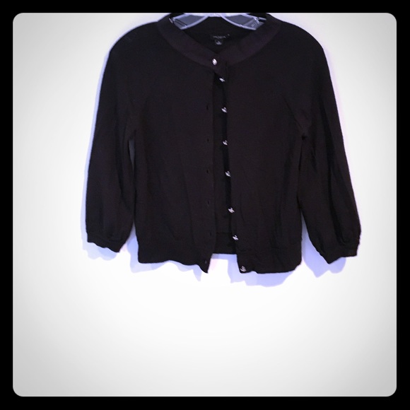 Ann Taylor Black Cardigan