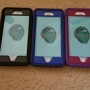Iphone 6,6s,6plus, 7 hybrid case